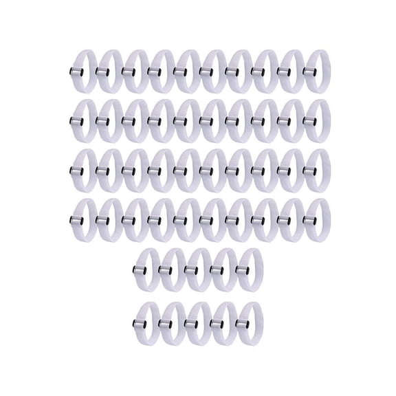 Splihome Football Matches Goal Net Straps Football Net Fasteners Mesh Fasteners Adjustable Length Easy To Use for Football Rails