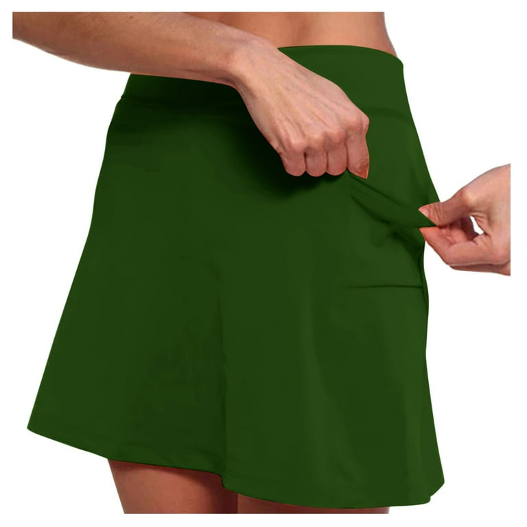Ladies plus size golf skorts hot sale
