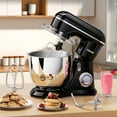 thumbnail image 4 of CEBORY 3-IN-1 Stand Mixer, 6.5 QT Tilt-Head 10-Speed Food Mixer, Kitchen Electric Mixer with Dough Hook, Beater, Whisk, Bowl for Most Home Cooks, 4 of 8