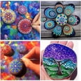 thumbnail image 3 of Kit de 35 piezas de herramientas para puntear mandalas, kit de pintura, kit de pintura de puntos de roca para uñas, piedra, mandalas, arte, dibujo, decoración del hogar, actividad, 3 of 5