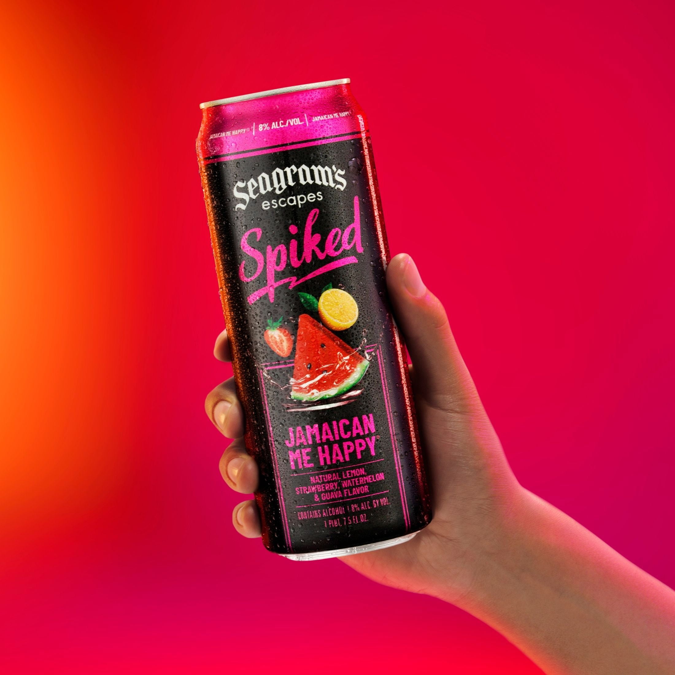 Seagrams Escapes Spiked Jamaican Me Happy, 23.5oz