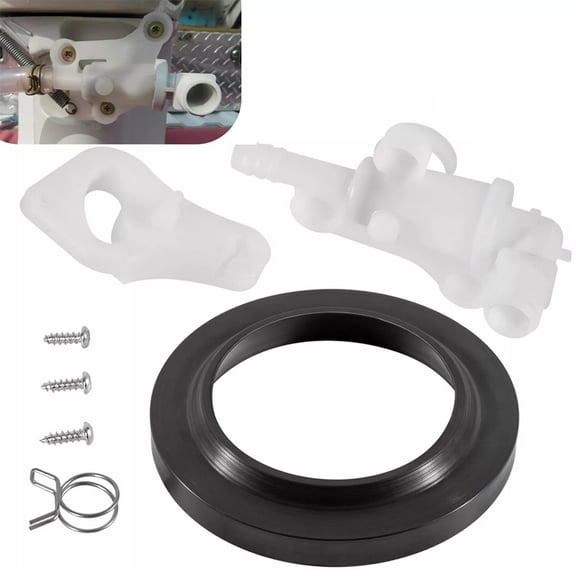 RV Camper Toilet Water Valves Kit 34100 for Aqua-Magic Style Lite Plus Toilets