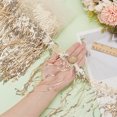 thumbnail image 3 of 10 Yards Beading Sequins Polyester Tassel Ribbons Garment Accessories Gold 7-7/8 inch(200mm), 3 of 7