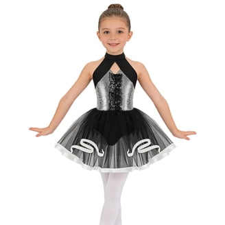 Alvivi meisjes rok, metallic minirok, plooirok, glanzend A-lijn, skater rok, ballet, dansrok, sport tutu rok, 110-116