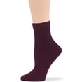 thumbnail image 6 of 7BIGSTARS KINGDOM Women's Cotton Diabetic Quarter Non-Binding Seamless - 4 Pack Large-Extra Wide - Sock Size 10-12 Shoe Size 8-12 L Dark Navy, Burgundy, Light Navy, Denim Blue…, 6 of 10