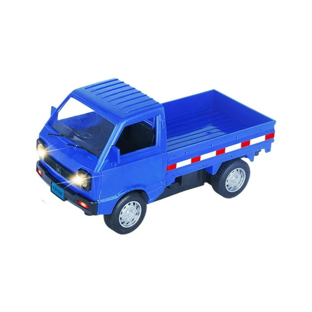 1:16 Scale Remote Control Cargo Truck RC Vehicle with LED Lights, Mini Drift Realistic RC Pickup Car Toy for Boys & Girls, Compact Design