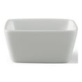 thumbnail image 3 of (4 pack) Better Homes & Gardens White Porcelain Square Dipped Bowl, 3 of 7