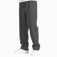 thumbnail image 2 of UAYOTSE Boy's Baggy Sweatpants Straight Leg Open Bottom Casual Pants Elastic Waist Athletic Joggers Sweat Pants With Pockets,Sizes 15-16 Years, 2 of 5