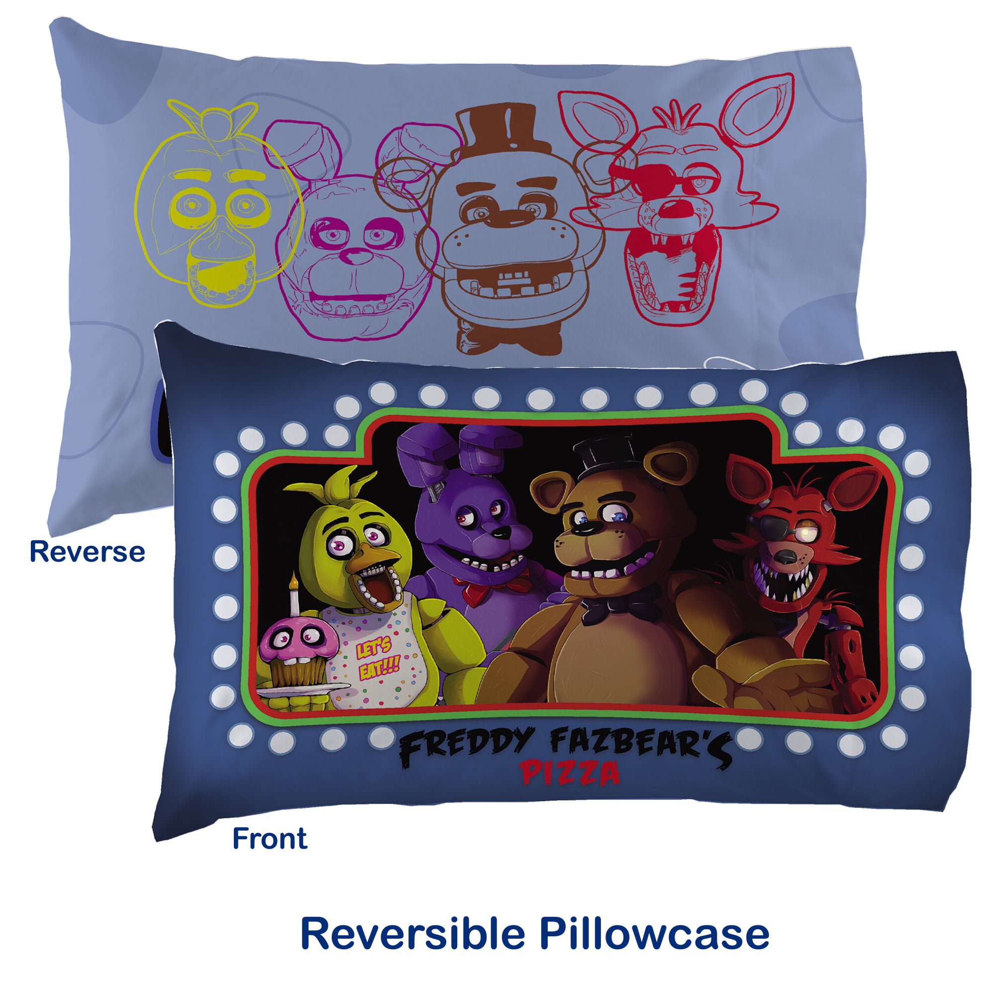  Franco Five Nights at Freddy's Game Bedding Soft Microfiber  Twin Size Comforter, (100% Officially Licensed Five Nights at Freddy's  Product) : Home & Kitchen