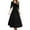 Black, variant on Christmas Dresses For Women Elegant Velvet Casual Long Sleeve V neck Party Gown Fall Winter Dresses Red