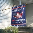 thumbnail image 6 of 250 Anniversary Usa Garden Flag, America 250Th Anniversary Flag 250 Year Patriotic Banner 12X18 Inch, American 4Th Of July Freedom Yard Sign Double-Sided Waterproof 1776-2026 Commemorative Flag, 6 of 6