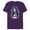 Purple, variant on Disney Descendants 2 Evie Collage - Short Sleeve Blended T-Shirt for Adults -Customized-Purple