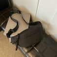 thumbnail image 4 of Xihbxyly Bolsa Deportiva de Pecho, Estilo Mensajero Informal, Correa Ajustable para Mayor Comodidad, Tela Resistente, Versátil para Viajes Diarios o Cortos, Mochila para Estudiantes, Tamaño 32 X 16 X, 4 of 6