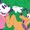 GREEN, variant on Disney - Let The Luck Flow In Short Sleeve Graphic T-Shirt