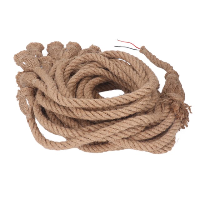 Lámpara Colgante De Cuerda De Cáñamo, Kit De Cable De Luz Colgante E27 E26 Ampliamente Utilizado Para Restaurante