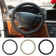 thumbnail image 1 of Xihbxyly Artículos En Oferta Subministros Interiores Automotives Cubierta Del Volante para Automóviles Cuero Artificial Adecuado para Todas Las Estaciones Cubierta Del Volante Del Automóvil Cubierta, 1 of 6