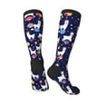 thumbnail image 4 of Fotbe Lama in Space print Women's Men's Novelty Crew Socks Cotton Socks Knee High Socks for Walking,Running,Nurses,Pregnancy, 4 of 9