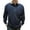 Navy, variant on Wancir Men's Oxford Shirt Solid Casual Button Down Collar Shirts Long Sleeve Dress Shirts