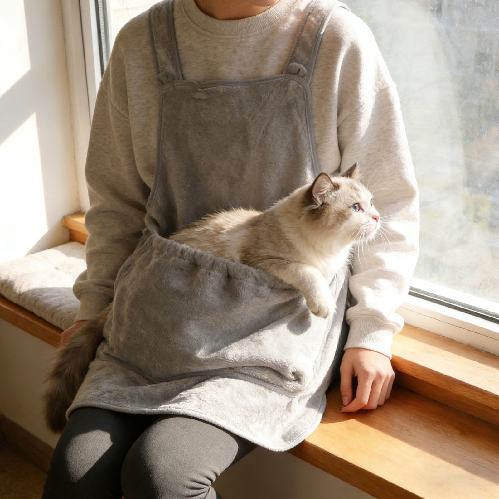 Pet Supplies Cat Backpack Apron Versatile Portable Tote for Indoor Outdoor Use Ideal for Small and Family Living Spaces