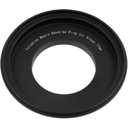 77mm Filter Thread Macro Reverse Mount Adapter Ring for Nikon F Mount SLR Camera Body