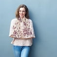 thumbnail image 2 of Wweixi Printed Voile Scarf Insect Pattern Long Soft Shawl Fashionable Casual Wrap for Woman, 2 of 6