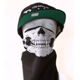 thumbnail image 2 of Cráneo de bandana / máscara de esqueleto - Negro / blanco Coool Beanie, 2 of 2