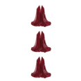 thumbnail image 3 of Jumpingount Bufanda de empalme de bolas de lana Pañuelo transpirable Algodón Amigable con la piel No se ensucia fácilmente Diseño aerodinámico 7Jujube Rojo 3piezas Jumpingount CBP339886, 3 of 5