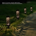 thumbnail image 4 of Outdoor Solar Lawn Lights 4-Pack Waterproof LED Spike Lamps For Garden Pathway, 4 of 6