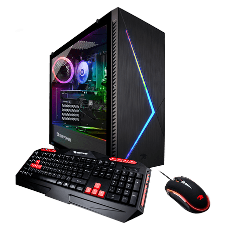 iBUYPOWER WA082i - Gaming Desktop PC - Intel i5 9400F - 8GB DDR4 2666Memory - NVIDIA GeForce GTX 1660Ti - 120GB SSD - 1TB Hard Drive - Wi-Fi - RGB - Windows 10 Home (Best Gaming Pc Under 1200)