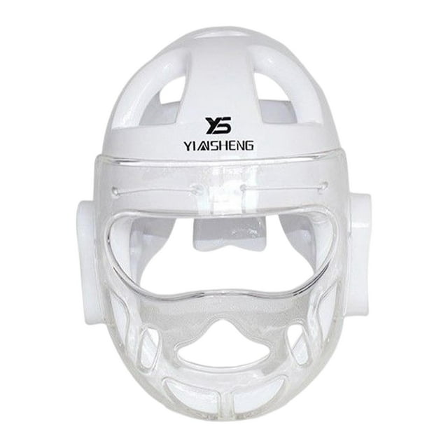 Almencla Adult Children Karate Headgear Breathable Face Head Protector MMA Martial XL