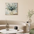 thumbnail image 2 of Wall Art Prints, Green Eucalyptus Framed Canvas Prints for Bedroom Living Room Bathroom Office, Botanical Leaves Spring Retro Art Gallery Wrap Wall Art Poster for Gifts Home Decor 16"x16", 2 of 9