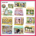 thumbnail image 2 of Figura de acción de Sylvanian Families, muñeca de juguete para bebé, Sylvanian Families, juguetes para guardería, compañeros de juegos, figura de anime, regalo para niña, juguete decorativo, 2 of 5