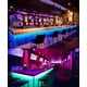thumbnail image 4 of Barra de luces LED de 16.4 pies, luces LED que cambian de color RGB para el hogar, la cocina, la habitación, el dormitorio, el bar, con control remoto IR, 5050 LED, modo de bricolaje Zhivalor WRMH-567, 4 of 4