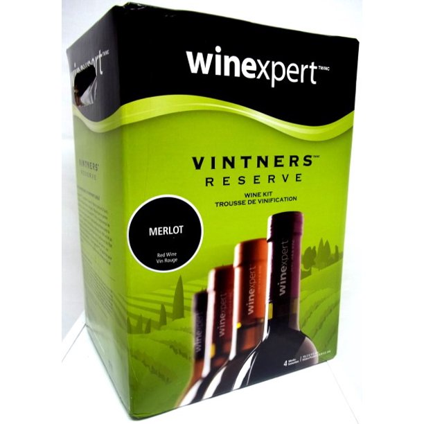 Merlot Wine Making Kit Vintners Reserve