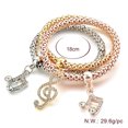 thumbnail image 2 of Women Statement Piece Tricolor Charm Bracelet Perfect for Gift, 2 of 7