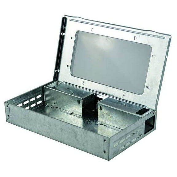 Manufacturer Varies Mouse Trap,2 in H,Silver 32J090