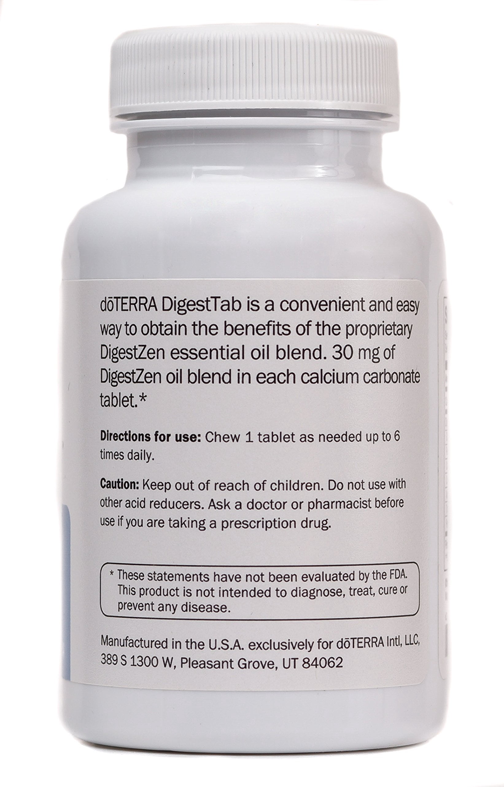 doTERRA DigestZen DigestTab - 100 Chewable Tablets