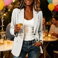 thumbnail image 5 of yardsong Women's Blazers & Suit Jackets Business Casual Lightweight Suit Coat Long Sleeve Slim Fit Work Office Jacket with Pocket Beige,XXXL, 5 of 7