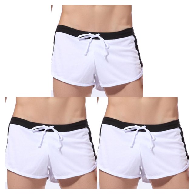 Sonducket Pantalones cortos de playa de secado rápido cintura elástica ajustable ropa interior agradable a la piel pantalones cortos casuales Type1