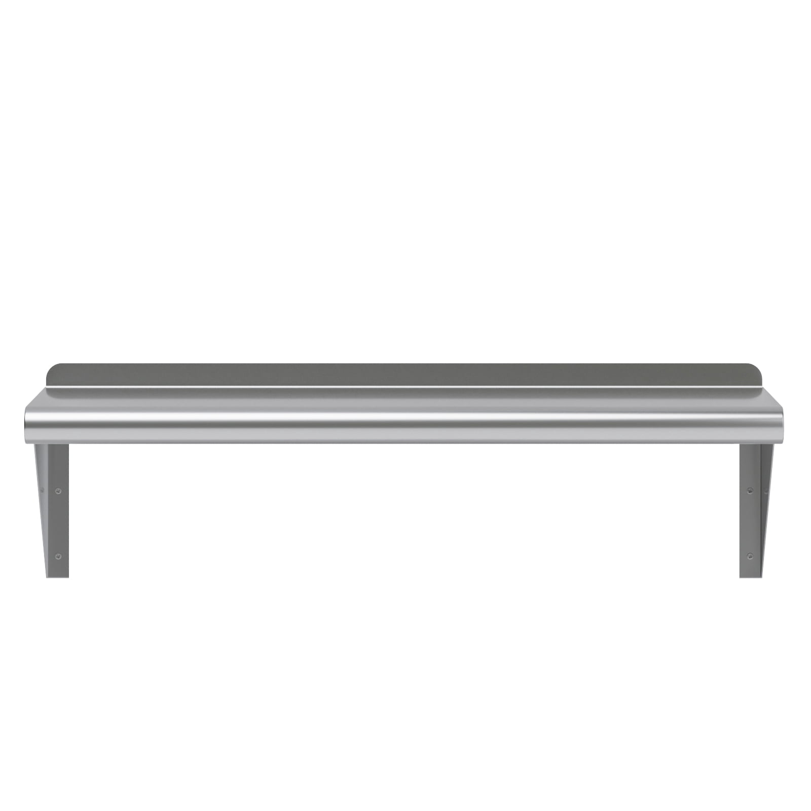 AmGood 10 in. x 30 in. Stainless Steel Wall Shelf | NSF Certified | Appliance & Equipment Metal Shelving | Kitchen, Restaurant, Garage, Laundry, Utility Room