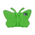 thumbnail image 6 of Allytech Kids Case for Apple iPad 10th Generation 10.9", Cute Butterfly EXA Non-Toxic Rubber Kickstand Cover for Girls Child Proof Shockproof Drop Protection Case for iPhone 10 2022 - Green, 6 of 7