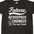 thumbnail image 4 of Inktastic Aerospace Engineer Like Daddy Boys or Girls Baby Bodysuit, 4 of 5