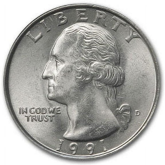 1991-D Washington Quarter BU