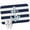 Navy Blue Light Blue, variant on Runner Rug 2.62'x6.56', Navy Blue Stripe Nautical Non Slip Backing Floor Mats Soft Area Rugs, Absorbent Muddy Dirt Trapping Carpet for Entryway Hallway Bedroom Kitchen Red Anchor Summer Coastal