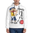 thumbnail image 2 of Lsque Sml Jeffy Pattern Casual Men's Hoodie,Hooded Sweatshirt with Kangaroo Pocket,Pullover Hoodie-XX-Large, 2 of 8