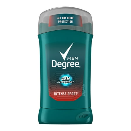 Intense Sport Deodorant Stick by Degree for Men - 3 oz Deodorant Stick