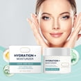 thumbnail image 4 of Crema hidratante, crema hidratante, crema facial de alivio - Crema hidratante para el rostro para piel grasa, crema hidratante calmante, crema vegana de 50 g., 4 of 5