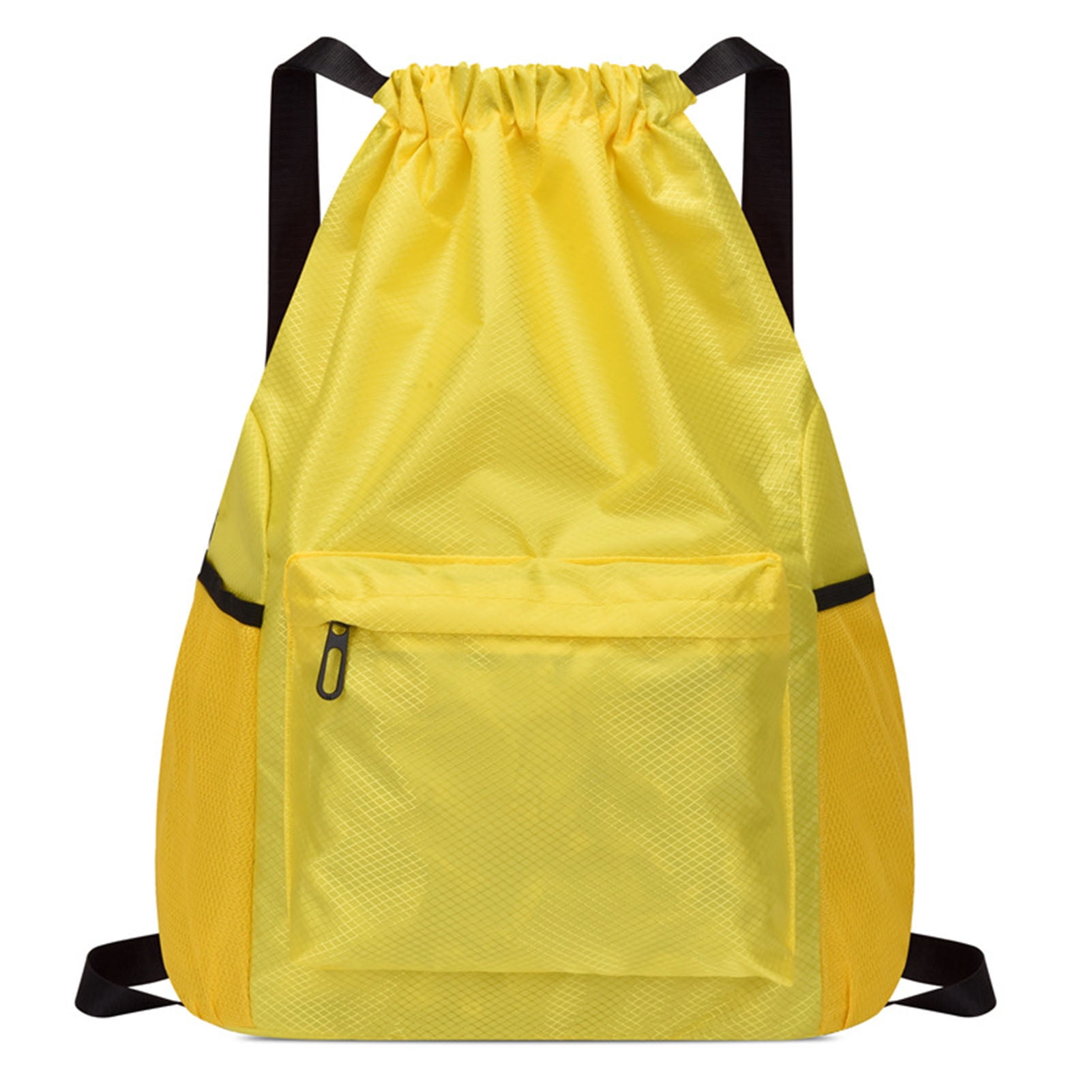 Drawstring Backpack Gym Backpack Workout Sports Bag Large Capacity with Pockets