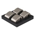 thumbnail image 4 of Bandeja organizadora para joyería y reloj Yinane Soporte de exhibición para pulsera hombre elegante Almacenamiento Negro 4 almohadas, 4 of 8