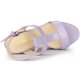 thumbnail image 4 of Sandalias De Plataforma De Cuña De Tiras Para Mujer Púrpura 37, 4 of 7